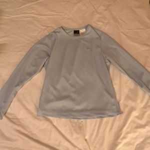 Blue Nike long sleeve